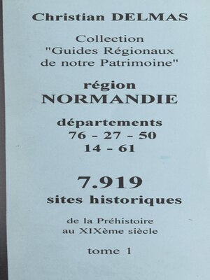 cover image of Région Normandie (1). Départements 76-27-50-61